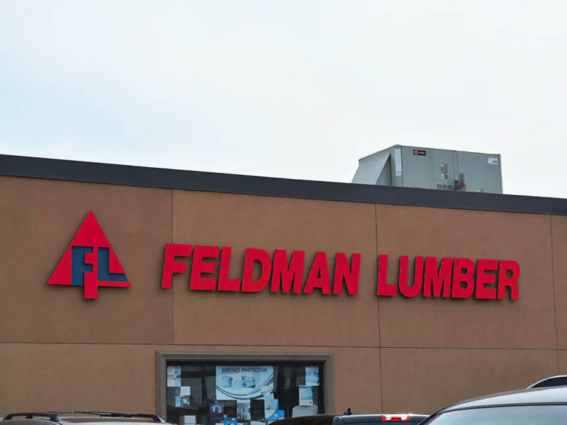 Feldman Lumber building